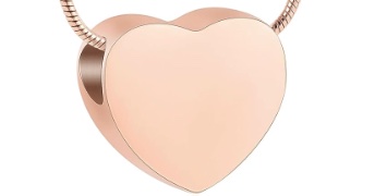 Hart as sierraad brons kleurig geschikt voor Pandora armband