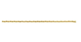 Jeunesse - Geelgouden collier met zilveren kern