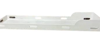 Opbaarplank met verhoging wit